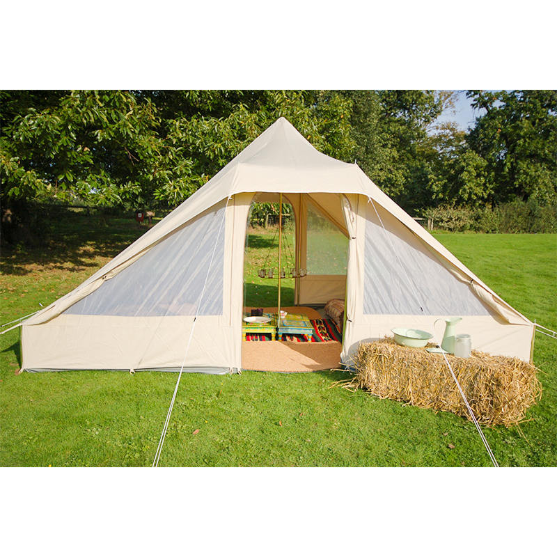 4,4 meter Touareg Deluxe tält Camping Canvas tält