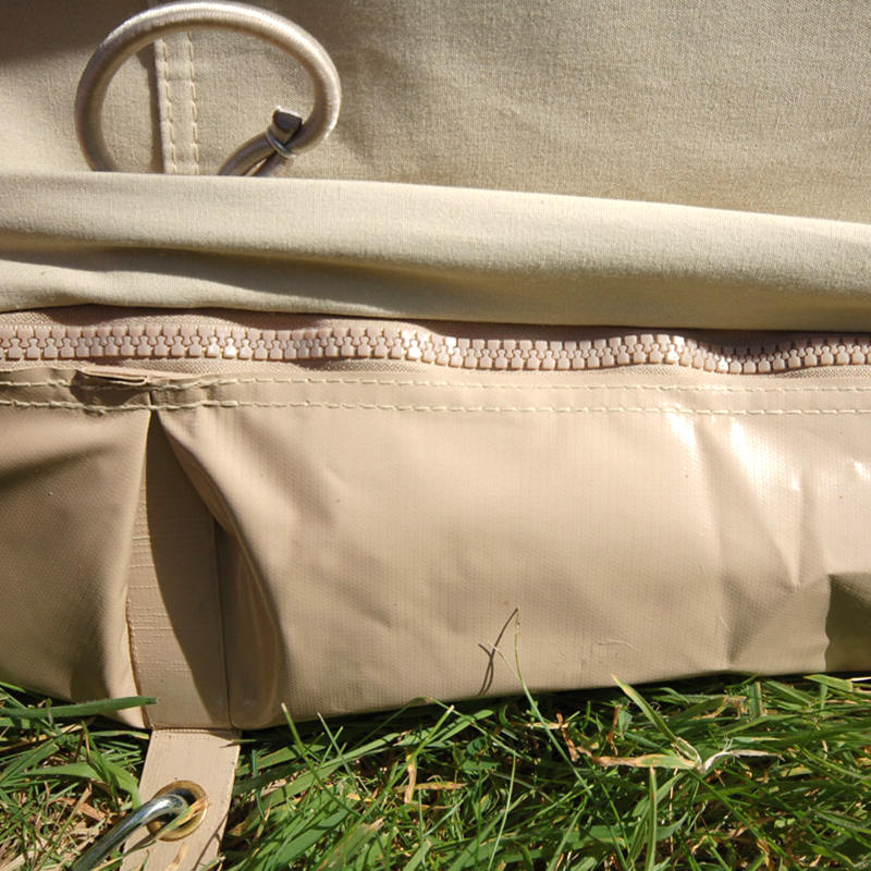 6 meter kejsarklocka tält bomull canvas tält