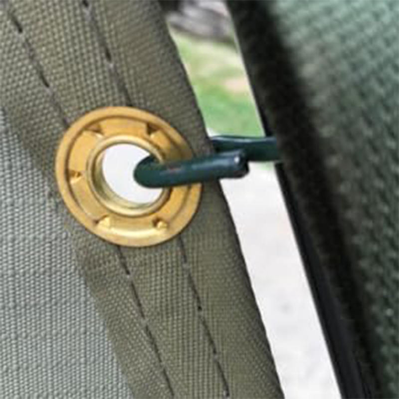 2,1 x 2,1 m kupoltält i canvas för 2 personer