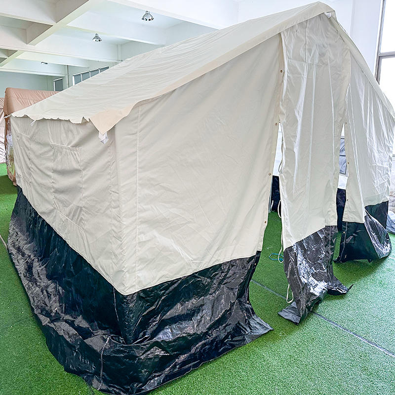 ICRC IFRC UNHCR Standard 5-personers dubbelt hopfällbart familjetält för alla väder