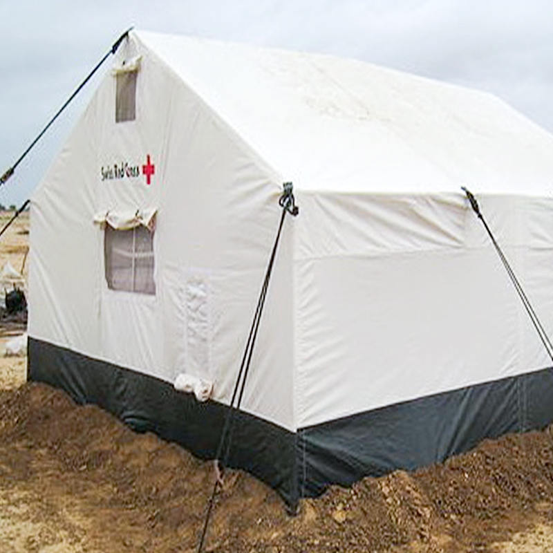 ICRC IFRC UNHCR Standard 5-personers dubbelt hopfällbart familjetält för alla väder