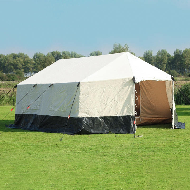 ICRC IFRC UNHCR Standard 5-personers dubbelt hopfällbart familjetält för alla väder