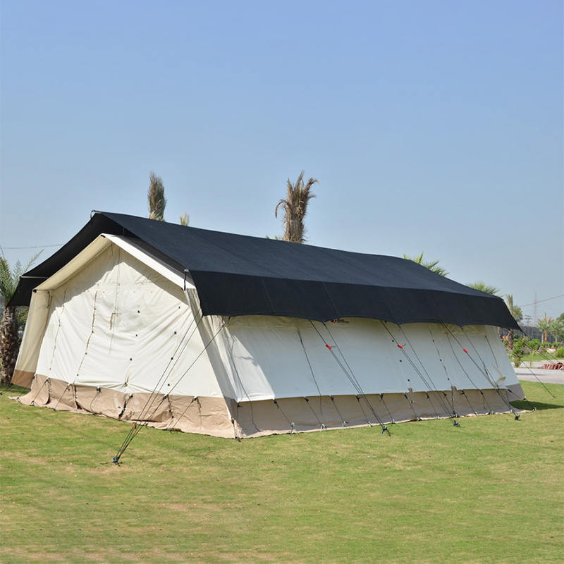 Läkare Utan Gränser/ICRC/IFRC Standard 45m² Multi-Purpose tältbastält används för skolgång, kontor, klinik