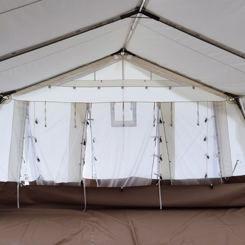 Läkare Utan Gränser/ICRC/IFRC Standard 45m² Multi-Purpose tältbastält används för skolgång, kontor, klinik