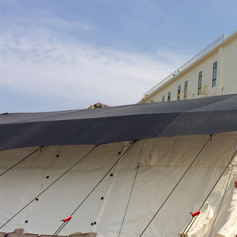 Läkare Utan Gränser/ICRC/IFRC Standard 45m² Multi-Purpose tältbastält används för skolgång, kontor, klinik