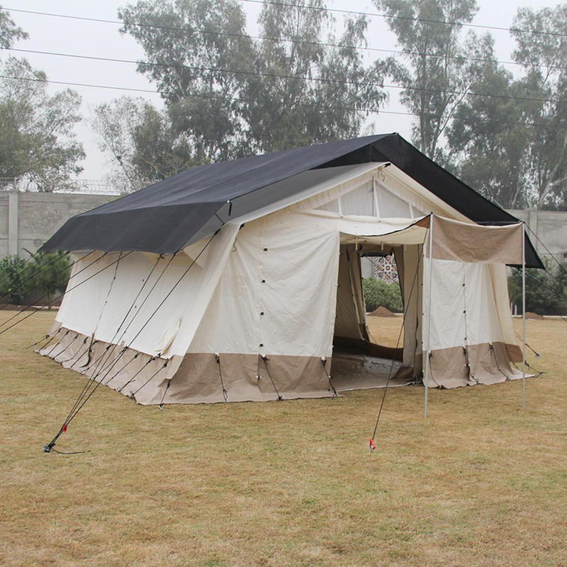ICRC/IFRC Standard 33,6 m² Multi-Purpose Shelters Tält Bastält