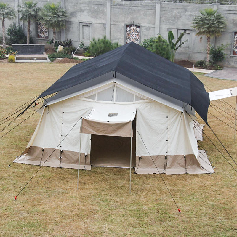 ICRC/IFRC Standard 33,6 m² Multi-Purpose Shelters Tält Bastält