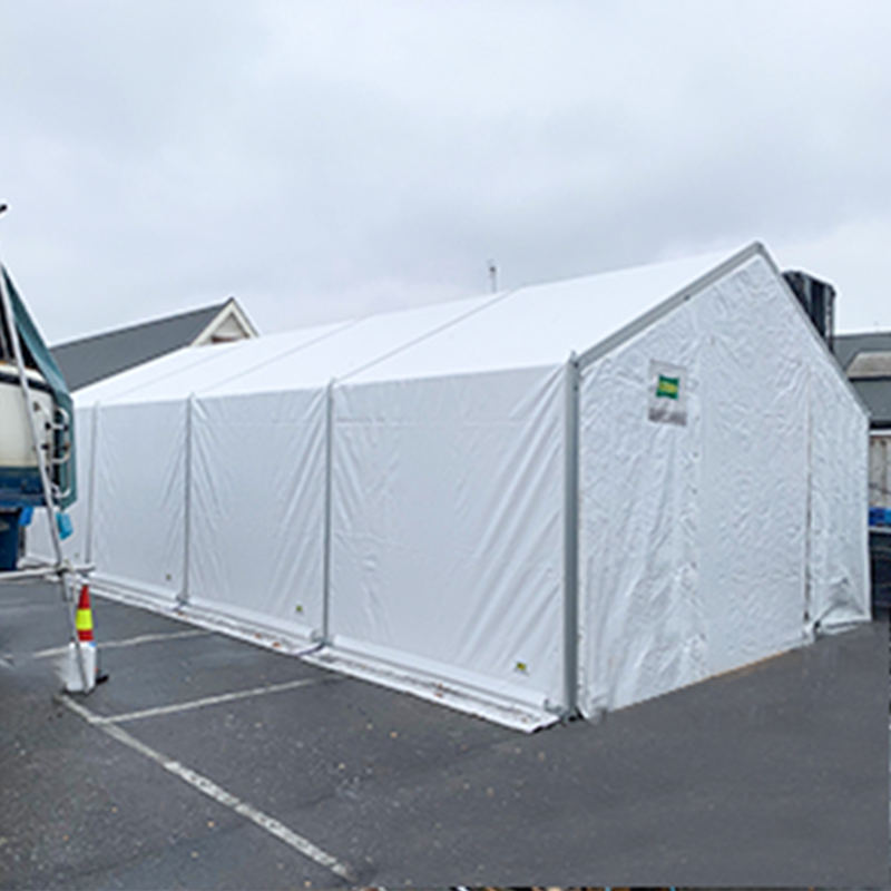 IFRC/ICRC/WFP/IOM Standard 6,5x8 m bärbara tält mobila lagringsenheter (MSU)