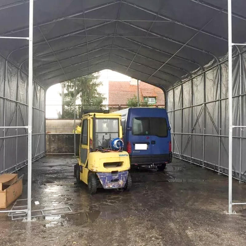 8X12 4m Sidohöjd UV-beständig Lagerskyddstält Solskydd