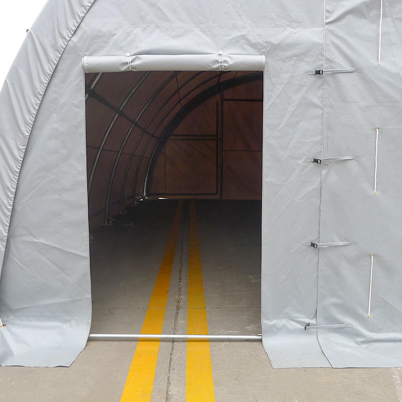 9x12mx4,5 välvt förvaringstält, rundbågt tälthall