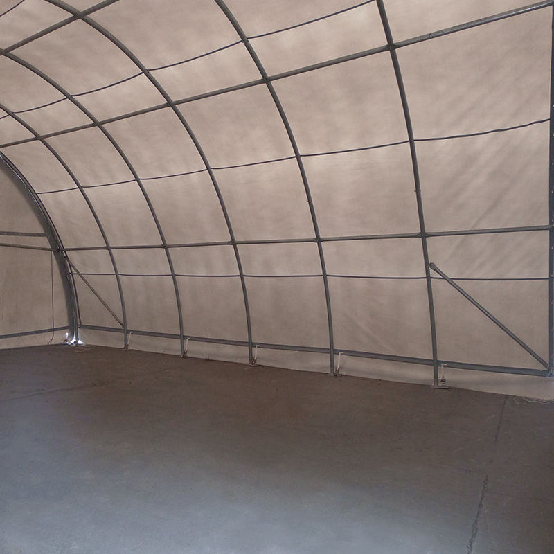 9x12mx4,5 välvt förvaringstält, rundbågt tälthall