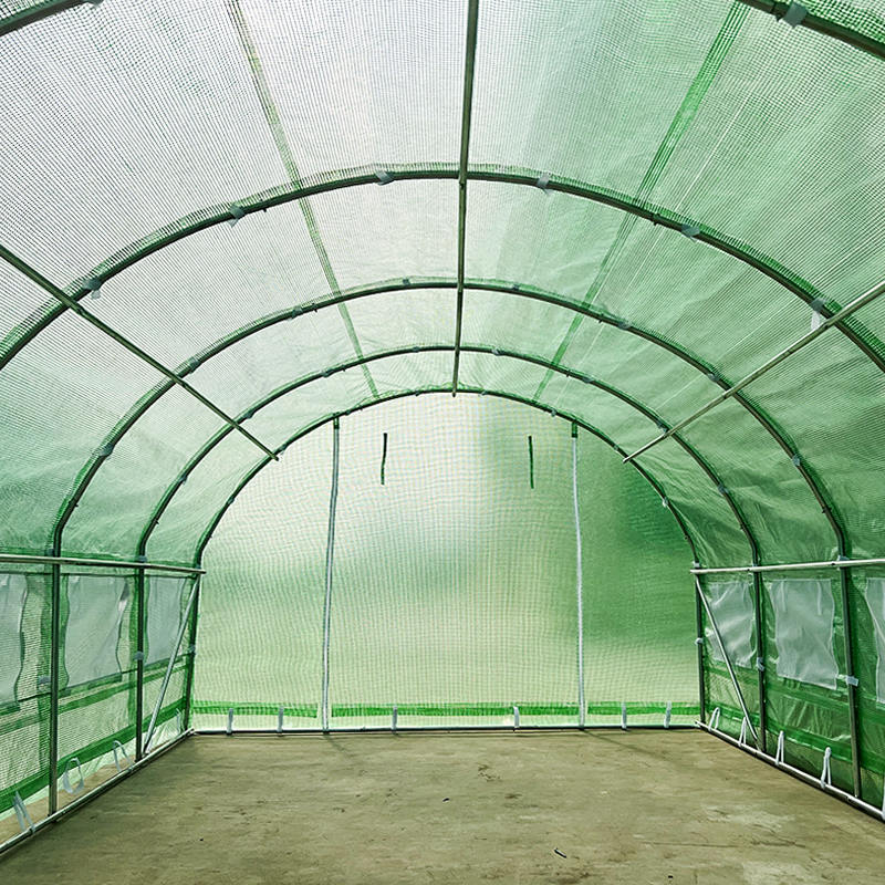 3x6x2m Weatherguard Round Top Växthus & Polytunnel