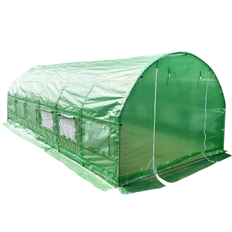 3x6x2m Weatherguard Round Top Växthus & Polytunnel