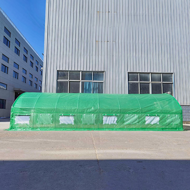4x8x2m Foil Tunnels Roundtop High Tunnel Växthus