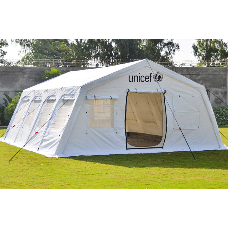 UNICEF Standard 42m² Multipurpose Brandskyddande Huggy-tält