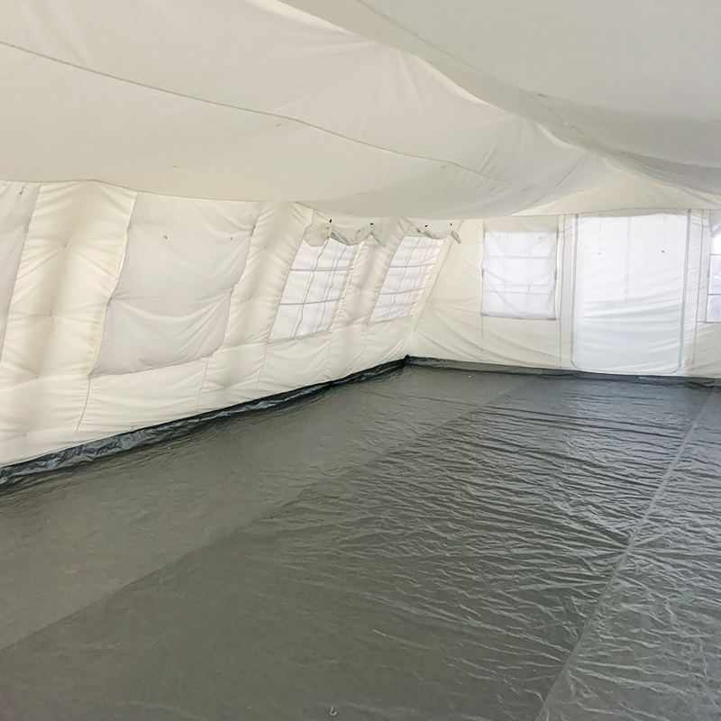 UNICEF Standard 72m² Multipurpose Temporary Shelter UV-stabiliserat Huggy-tält