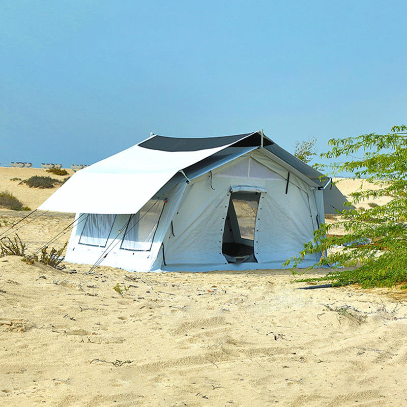 UNICEF Standard 24m² Multipurpose Tent Hub-tält med bra ventilationssystem