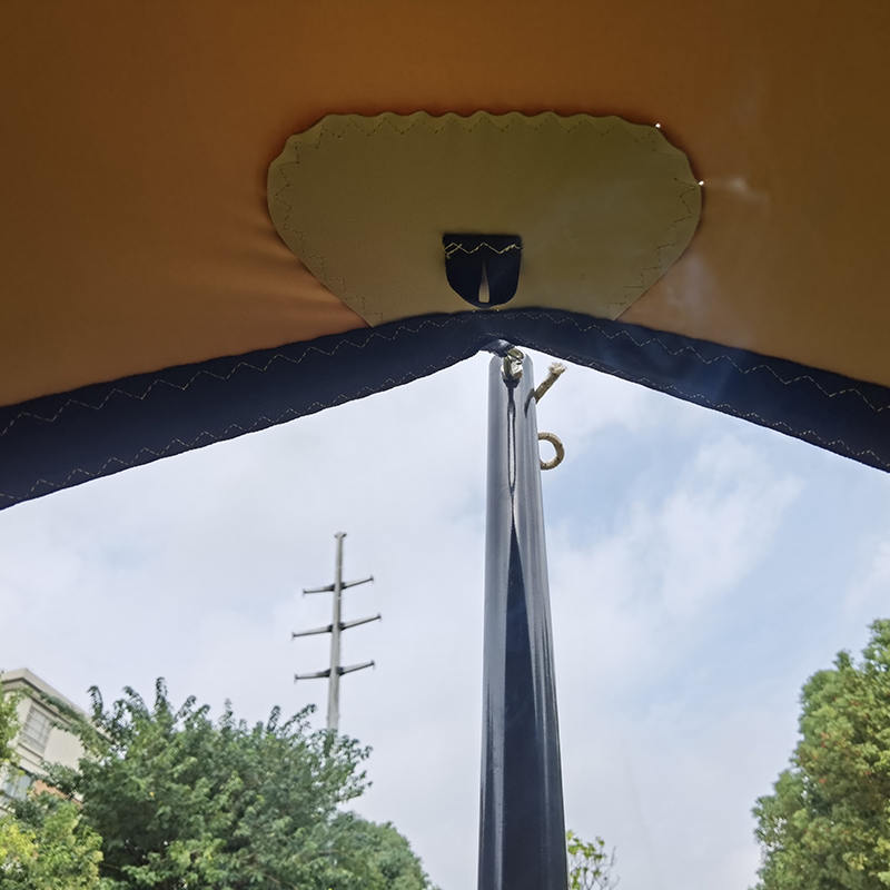 4,5x4,5m Utomhus litet stretchtälttält