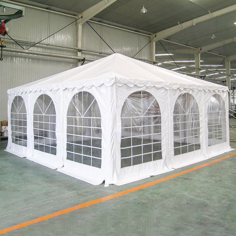 6x6-2,3m Pagoda Marquee PVC Pop Up Canopy-tält