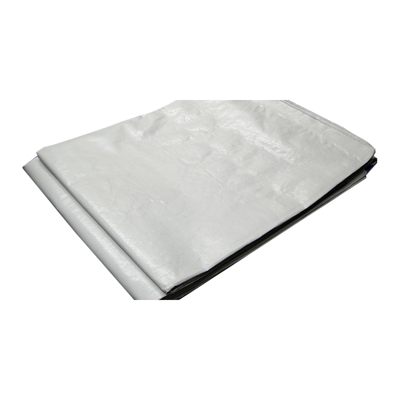 4x5m förstärkta flexibla plastpresenningar för tillfälligt skydd