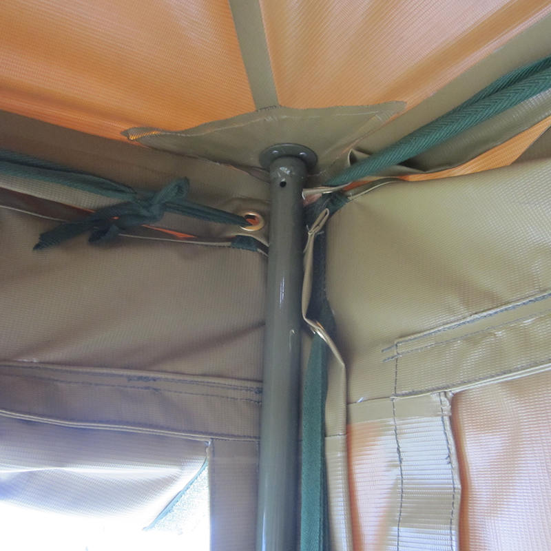 5x5m 8-12 personers canvas armétält katastrofhjälptält