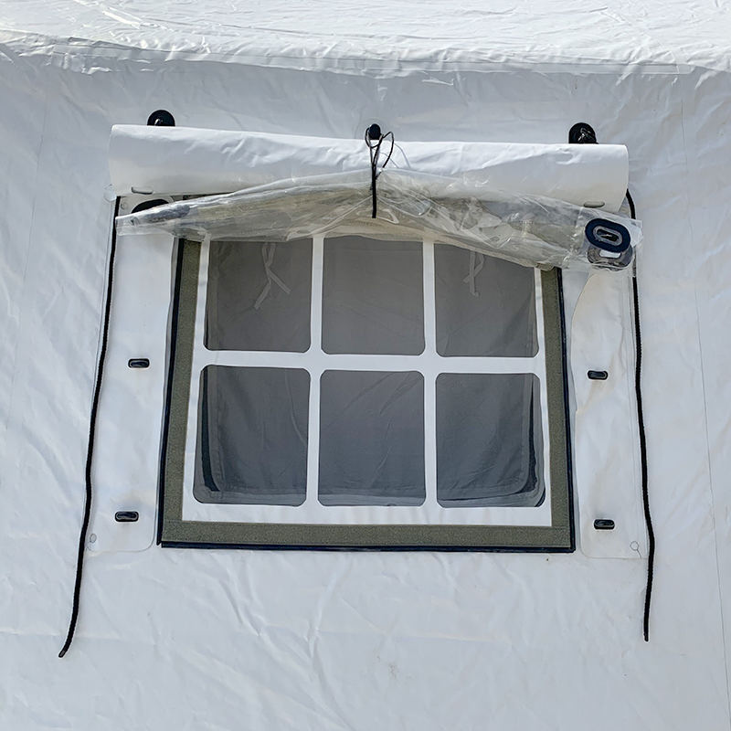 30 m² Röda Korset uppblåsbart tält