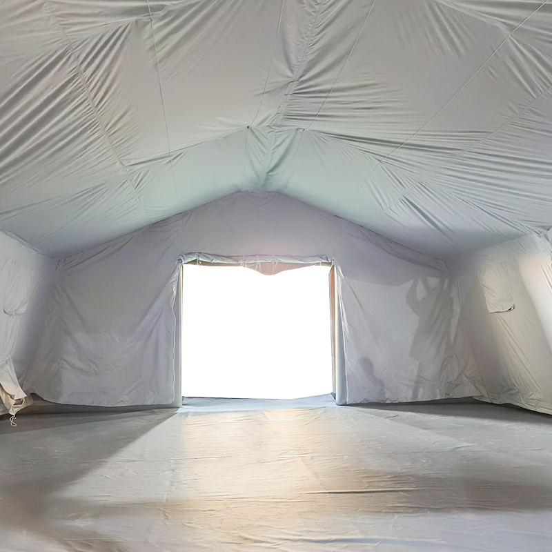 42 m² Uppblåsbart multifunktionstält för snabb utbyggnad