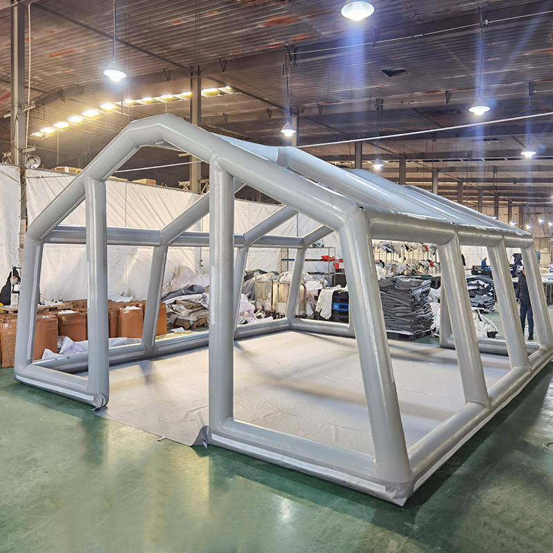 42 m² Uppblåsbart multifunktionstält för snabb utbyggnad