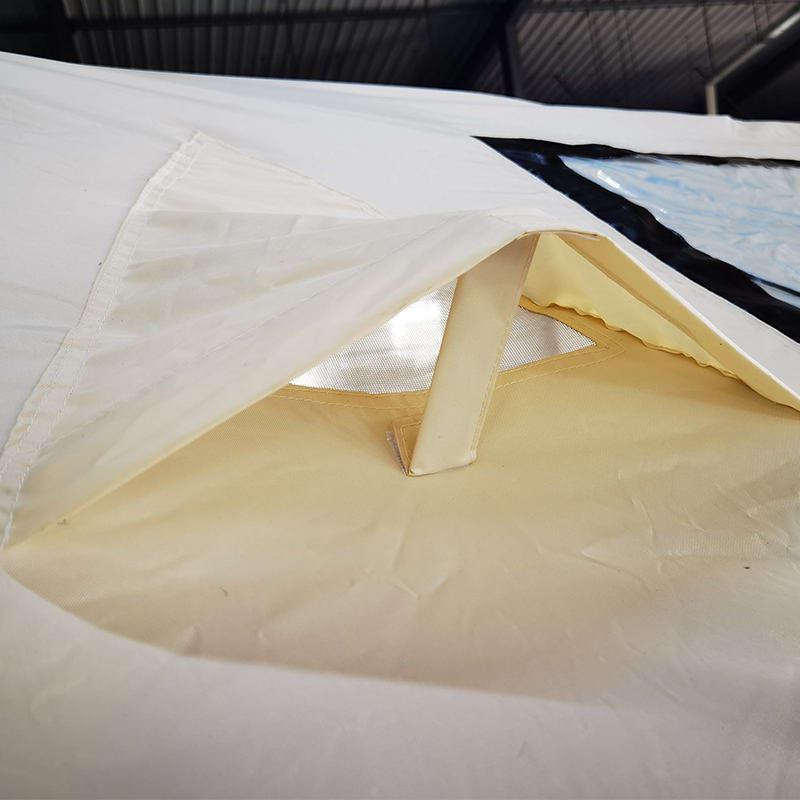 2-4 personer fyra säsong glamour uppblåsbart campingtält