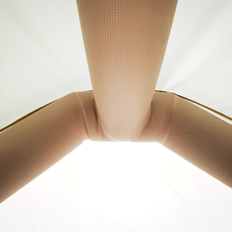 2-4 personer fyra säsong glamour uppblåsbart campingtält