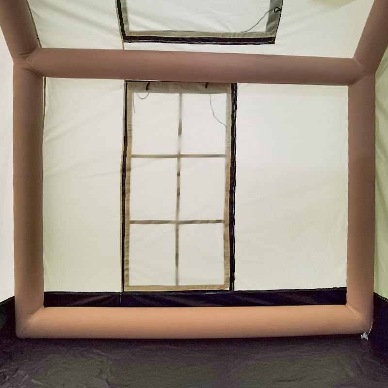 2-4 personer fyra säsong glamour uppblåsbart campingtält