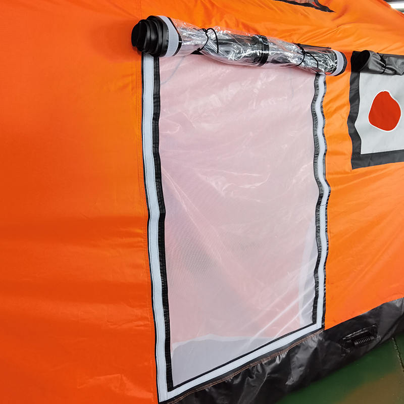 2-4 personer fyra säsong glamour uppblåsbart campingtält