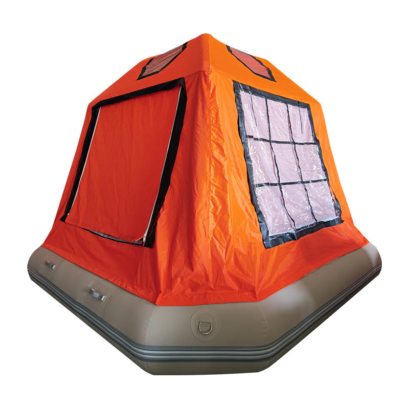 Flytande uppblåsbart tält för 4 personer